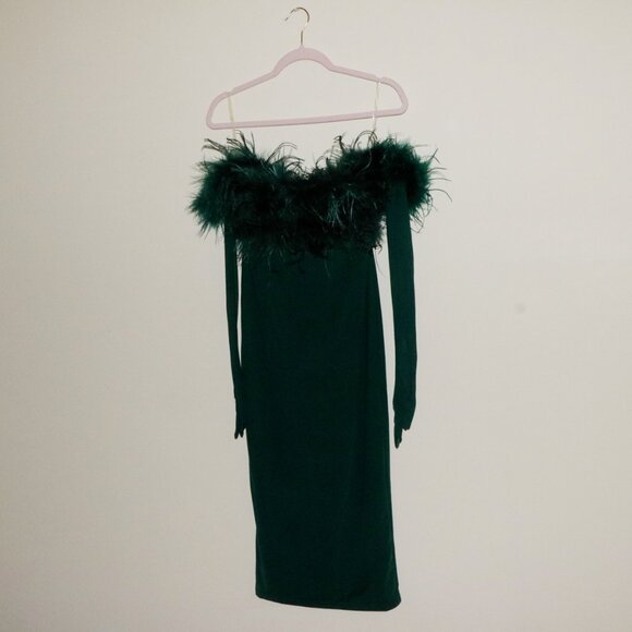 Raina Gloved Midi Dress Set - FASHION NOVA - Picture 14 of 15